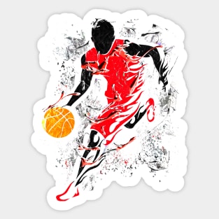 Chicago Bulls Basketball Sticker